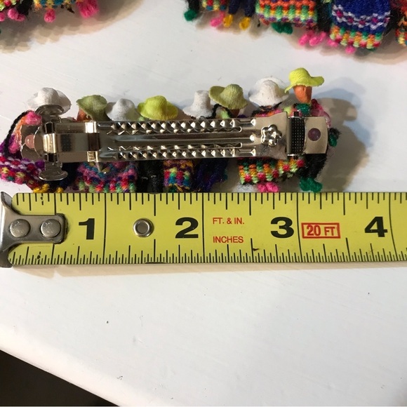 ??Handmade Barrettes from Peru Set/3 main image 6